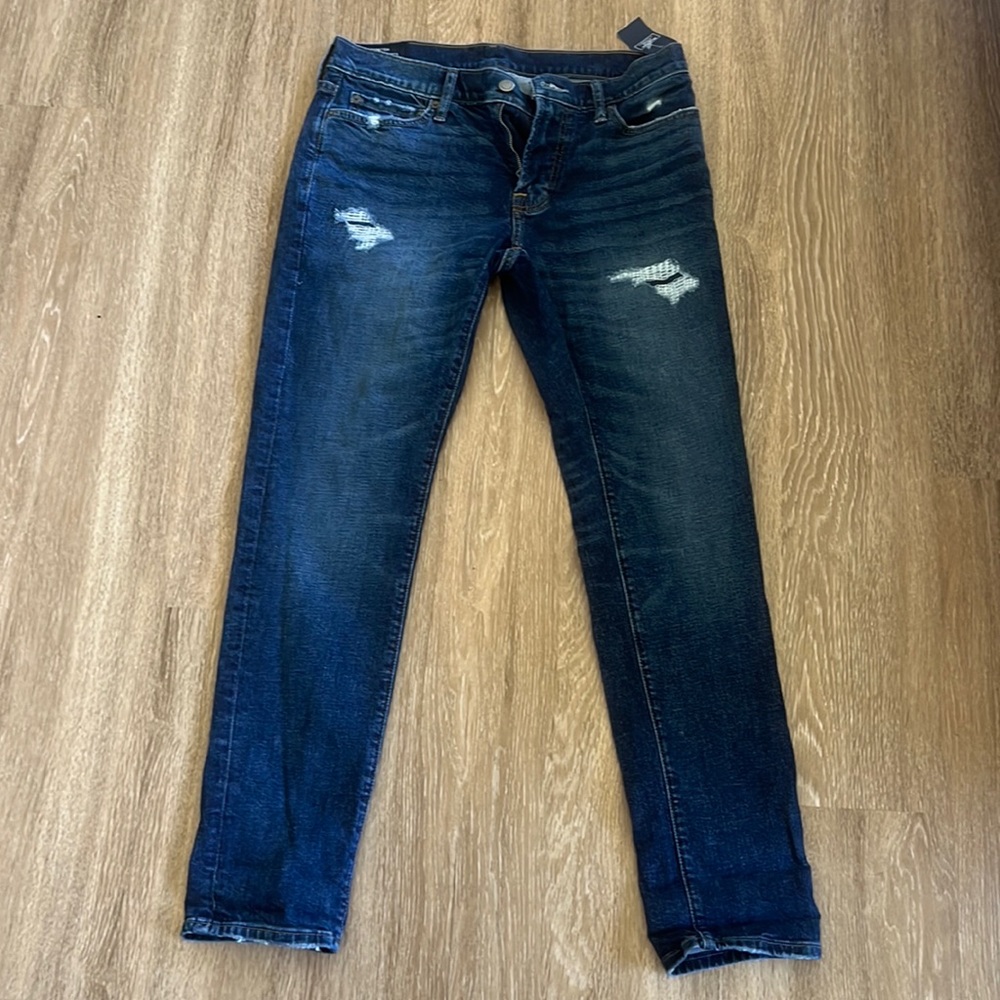 Abercrombie 30x30 stretch skinny jeans